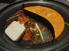 水牛奶冬阴功红油辣锅双拼-生活如沸·顺德水牛奶火锅(大学路店)
