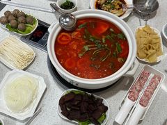 酸汤豆米小锅-黔府豆米火锅野菜馆(南马店)