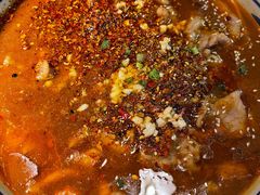 水煮肉片-付掌柜在成都·热炒砂锅集(金禾店)