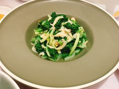 有机小白菜蒸虾皮-喜鼎海胆水饺(平安金融中心店)