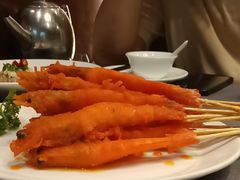 咸蛋黄串虾-金哥私房菜馆(张府园总店)