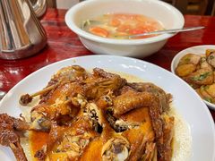 -芦茨金富饭庄·25年老字号·专做稻草鸡