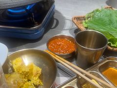 -草家酱蟹炭火烤肉店(珲春南路一店)