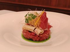 牛肉塔塔配菜-福楼法餐厅FLO