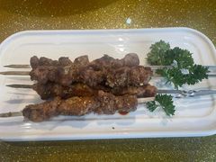 烤羊肉串-德乐海蒙餐