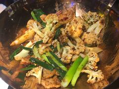 香锅花菜-绿茶餐厅(乐峰广场店)