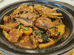 薄荷焗青头鸭-景月阁空中食府(希尔顿酒店)