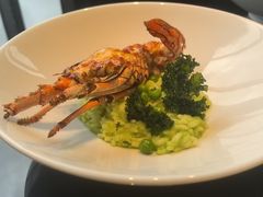 香焗小青龙配青豆意大利烩饭-上海苏宁宝丽嘉酒店·Cafe Bellagio西餐厅