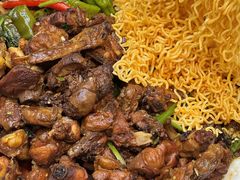 辣子鸡拌面-食鸡公社辣子鸡·潍坊菜·烧烤