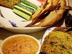 渔家虾酱大烩菜-日丰园海肠水饺·老字号大连海鲜(和平广场店)