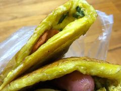 韭菜蛋饼-老客满蛋饼(双塔市集店)