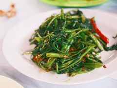 炒空心菜-明记烧鱼美味店