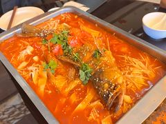 番茄烤鲈鱼-启东恒大酒店·吕四渔号海鲜餐厅