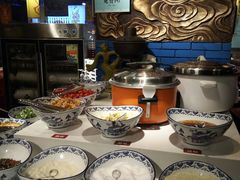 自助调料区-巴九门老火锅(来福士打望店)