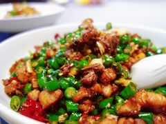青椒炒鸡翅-柴门头啖汤·经典川菜·慢火汤品(锦城万达店)