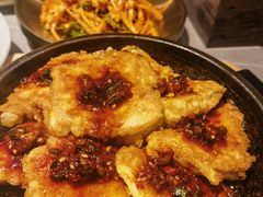 -草家酱蟹炭火烤肉店(珲春南路一店)