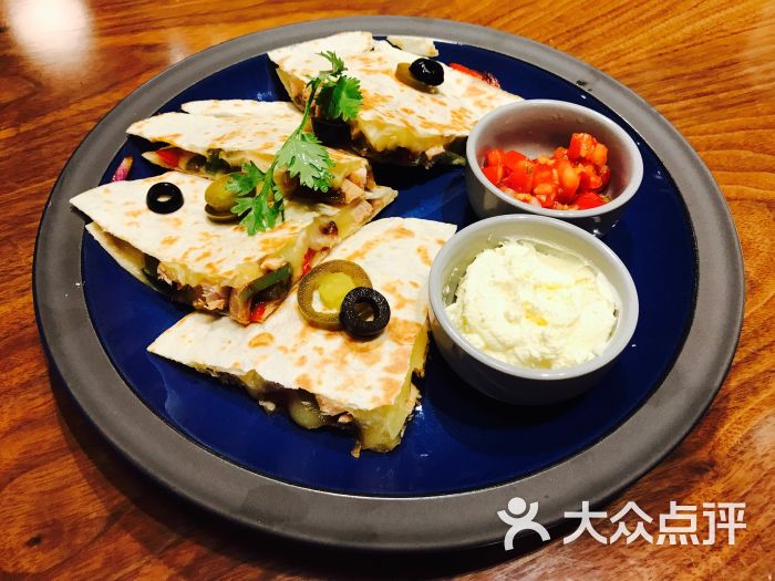 oasis绿洲西餐吧(艾尚天地)碳烤鸡肉薄饼图片 - 第710张