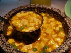 石锅鸡汤豆腐-绿茶餐厅(二七万达店)