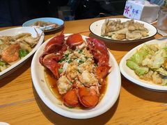 蒜蓉粉丝大龙虾-金海湾海鲜排档(朱家尖店)
