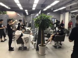 -INS羽毛接发·巴黎画染