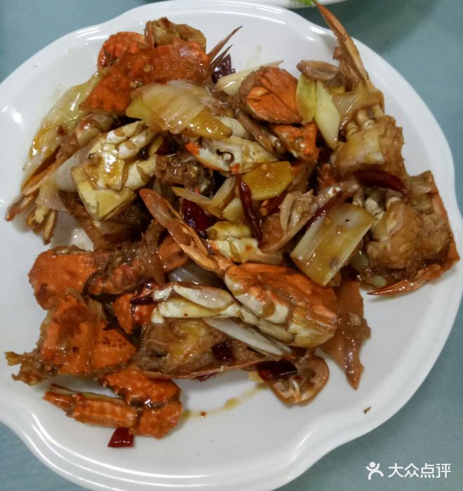 增福海鲜香辣蟹块图片 