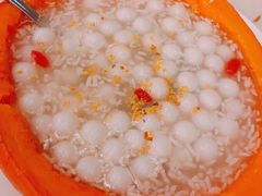 南瓜酒酿小圆子-玫瑰厅上海菜(兴国路店)