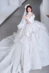 -桃子造型婚纱礼服(凤起广场店)