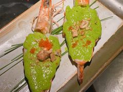 大红虾焗青酱-花潮料理艺食馆(成都万象城店)