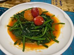 番茄汤烩小菠菜-茶人村·宫廷私厨(奥体印象城店)