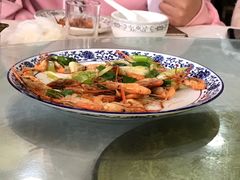 葱爆虾-广迎居老正兴菜馆