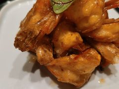 蜜汁酥皮虾-月福京味斋·烤鸭店·北京菜(鼓楼总店)