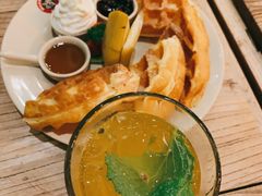 水果冰淇淋松饼-漫咖啡(浏阳河店)