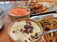 -老兰家传统烧烤炒菜泡馍(小南门店)