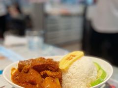 咖喱揸腩饭-敏华冰厅(平安金融中心店)