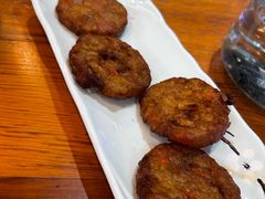 香脆虾饼-百家鲜·杭帮菜