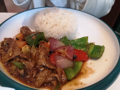 尖椒牛肉饭-龙记·香港茶餐厅(海上世界店)