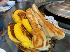 贴饼子-姥家大锅台水库渔家