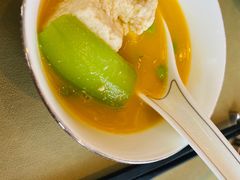 边笋丝瓜盐卤豆腐煲-新荣记(新源南路店)