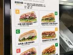 菜单-SUBWAY赛百味(浦东机场店)