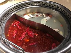鸳鸯锅-蜀留香火锅·始于1999·原四川老火锅(白堤路店)