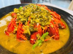 酸菜龙虾-洪福龙虾