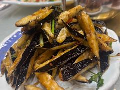 风味茄子-大眼锅贴水饺(河东店)
