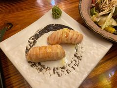 火炙焦糖三文鱼手握-坂吉屋·居酒屋深夜食堂(龙湖店)