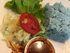 -蝶豆花蓝面条