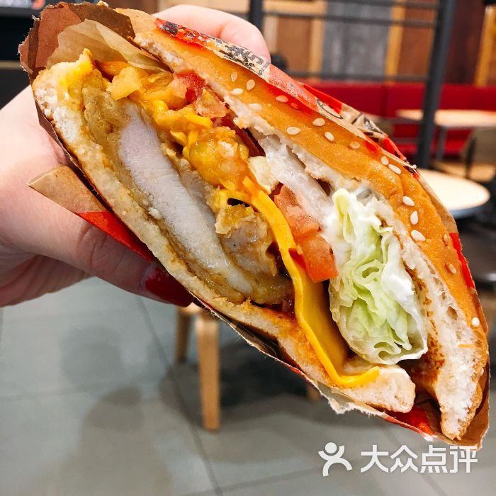 汉堡王(长乐路店)烤鸡排堡图片 - 第4张
