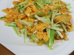 炒鸭蛋-洪福饭店·十八年老店