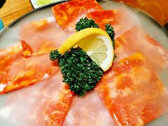 -明洞阿姨·韩式酱蟹烤肉·创意料理(三元桥店)