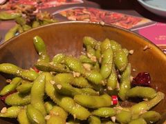 盐水毛豆-馋嘴猫北京食堂·烤鸭·宵夜(亚运村店)