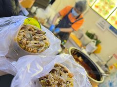 素卷馍加把子肉和卤蛋-安徽阜阳卷馍(西单店)