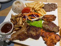 宫廷烤肉拼盘-伊斯坦布尔土耳其清真咖啡餐厅